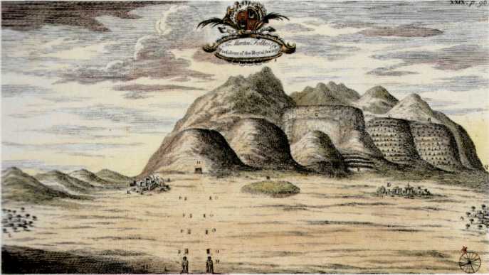 Veduta della sponda occidentale di Pococke, 1738 