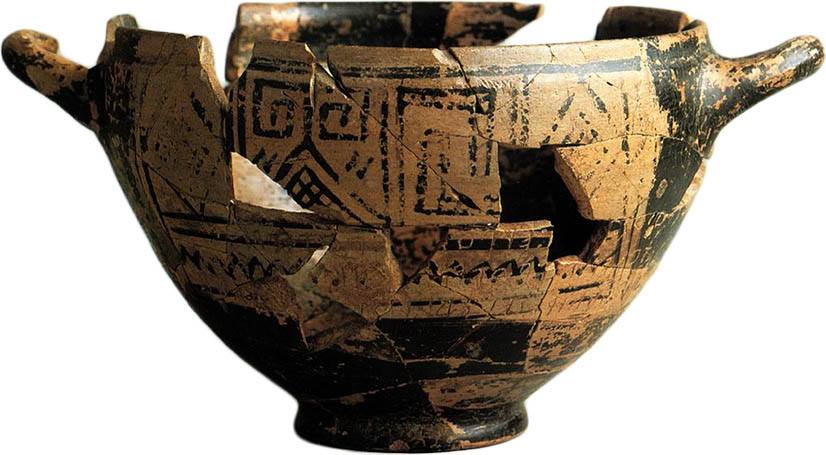 La Coppa di Nestore, 735-720 a.C.