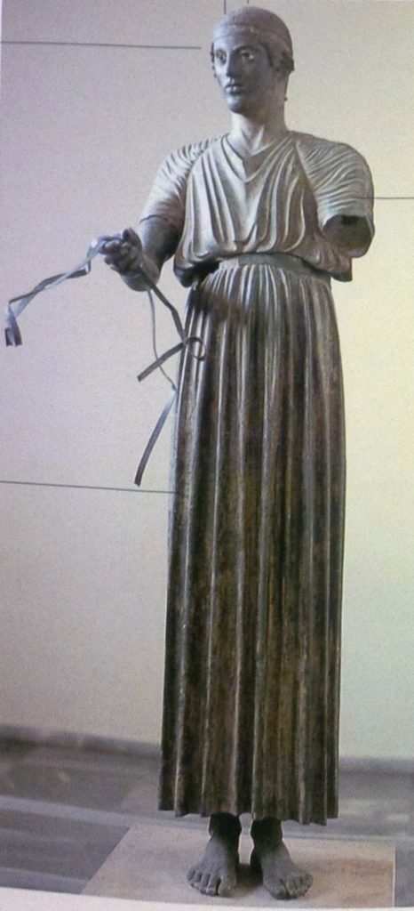 Auriga di Delfi, 478 a.C. circa, Delfi, Museo Archeologico.