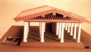 Ricostruzione del Tempio B di Pyrgi