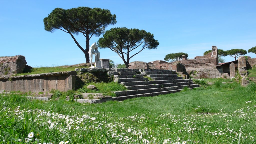 Resti del Tempio di Ercole a Ostia