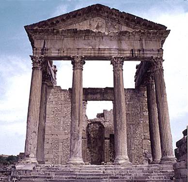 Sbeitla, il Tempio di Minerva