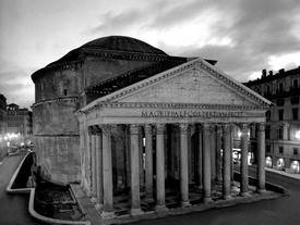 Il Pantheon qualche tempo fa